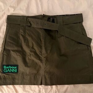 Ganni Skirt with Barbour Label